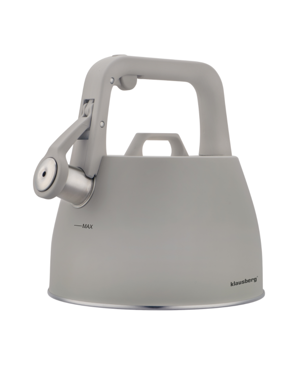 CZAJNIK METALOWY 2,5L. SZARY KB7916