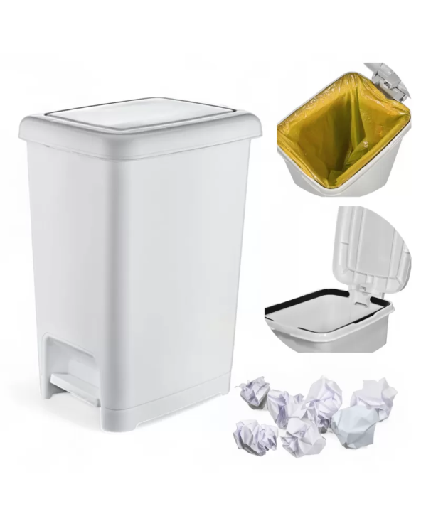KOSZ SLIM 10L. Z PEDAŁEM 01041 MIX