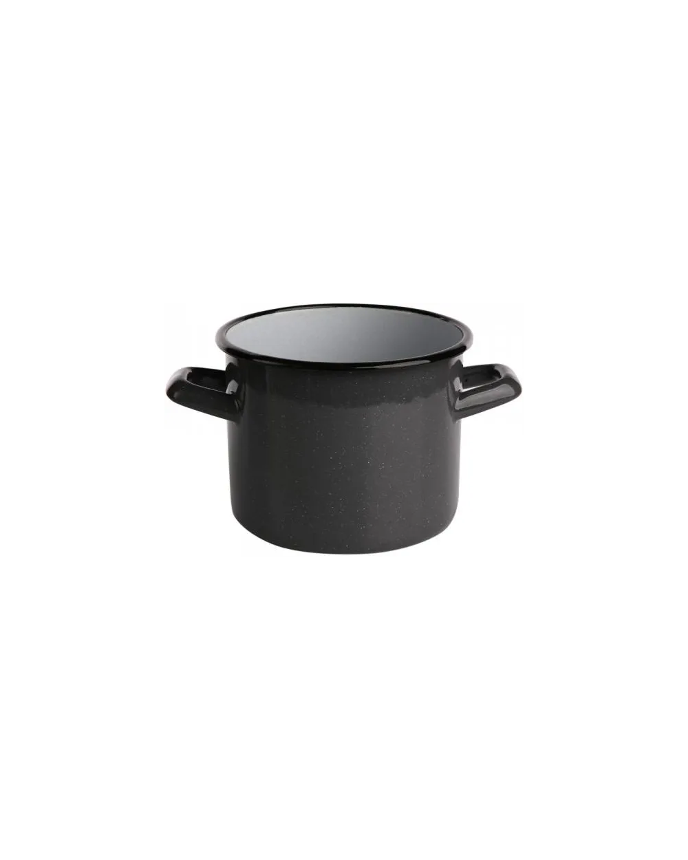GARNEK PROSTY 14CM 1,65L SZARY NAKRAPIAN