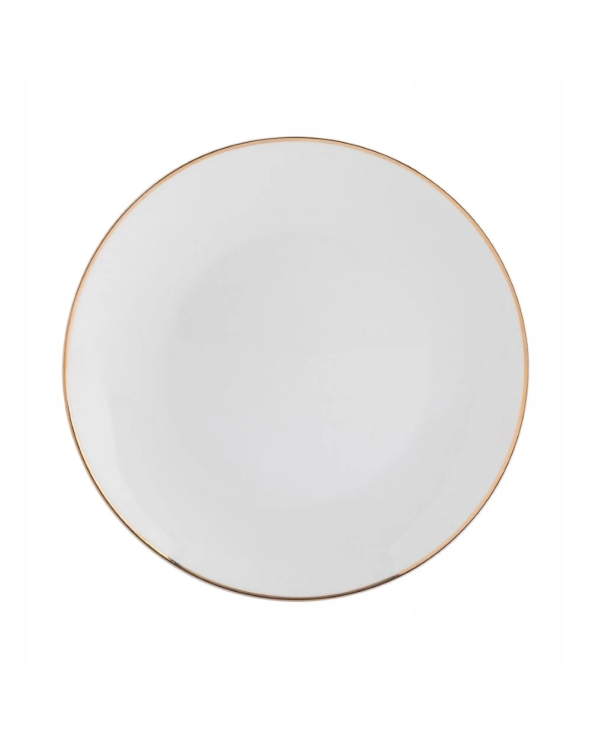 BELLA ZŁ.LINIA ECRU TALERZ DESER.20CM.