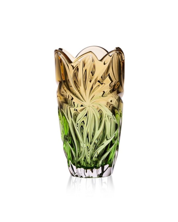 BOH.FLORA AMBER GREEN WAZON 280MM