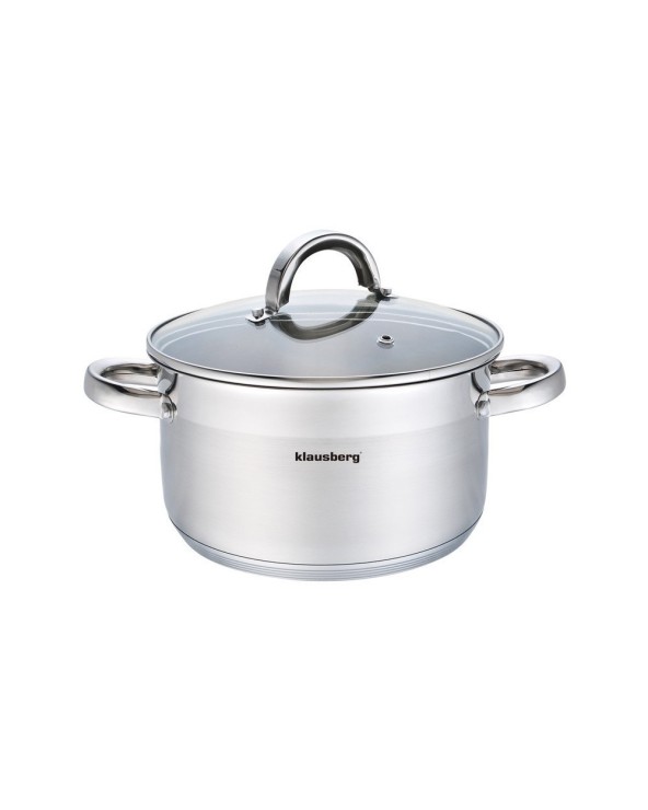 GARNEK METALOWY 18CM. KB 7123 2,6L