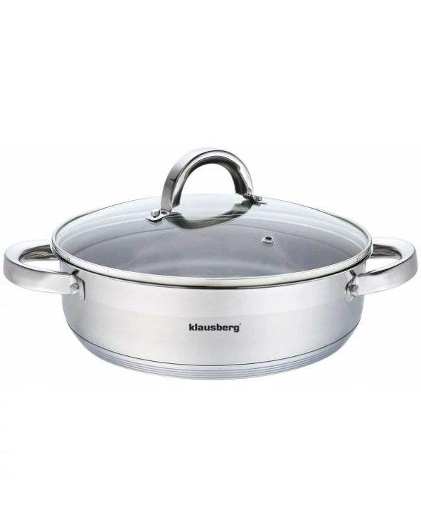 GARNEK PŁASKI 24CM.KB 7172 3,5L