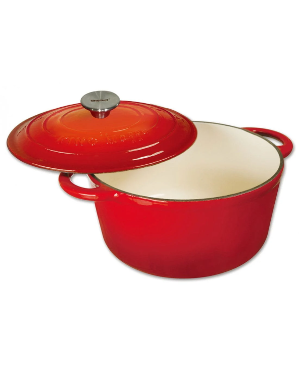 GARNEK ŻELIWNY 24CM. 4L. KH 1529