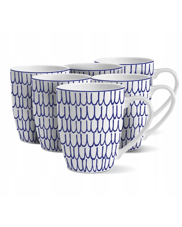 KUBEK PORCELANOWY FIORI 360ML.