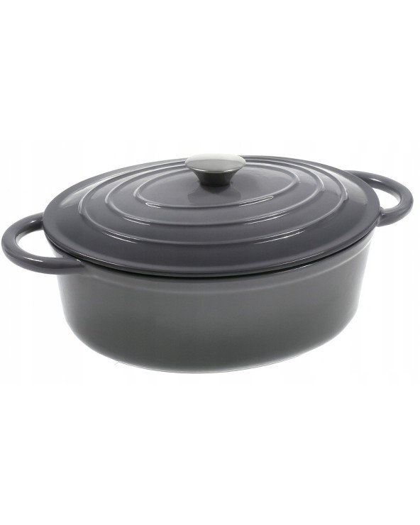 BRYTFANA ŻELIWNA 6,4L.33CM.KR 7723 GREY