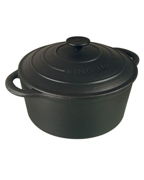GARNEK ŻELIWNY 24CM. KH 2254 4,0l.